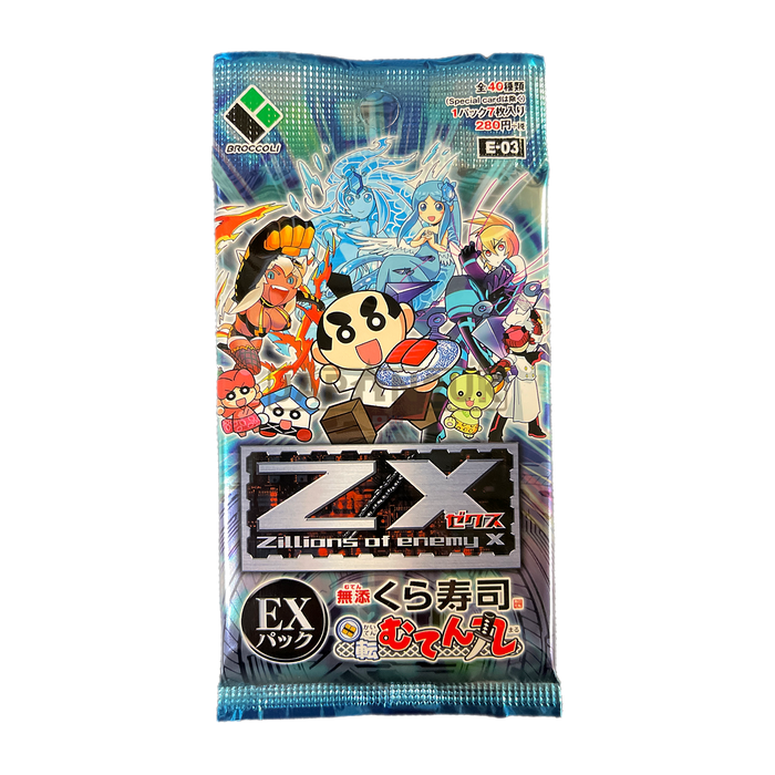 Z/X Zillions of enemy X - EX Pack 3rd Kaiten Mutenmaru E-03 Japanese Booster Pack