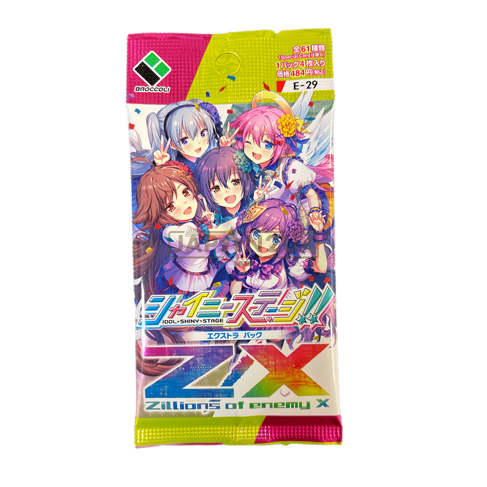 Z/X Zillions of enemy X - EX Pack Vol.29 E-29 Shiny Stage!! Japanese Booster Pack