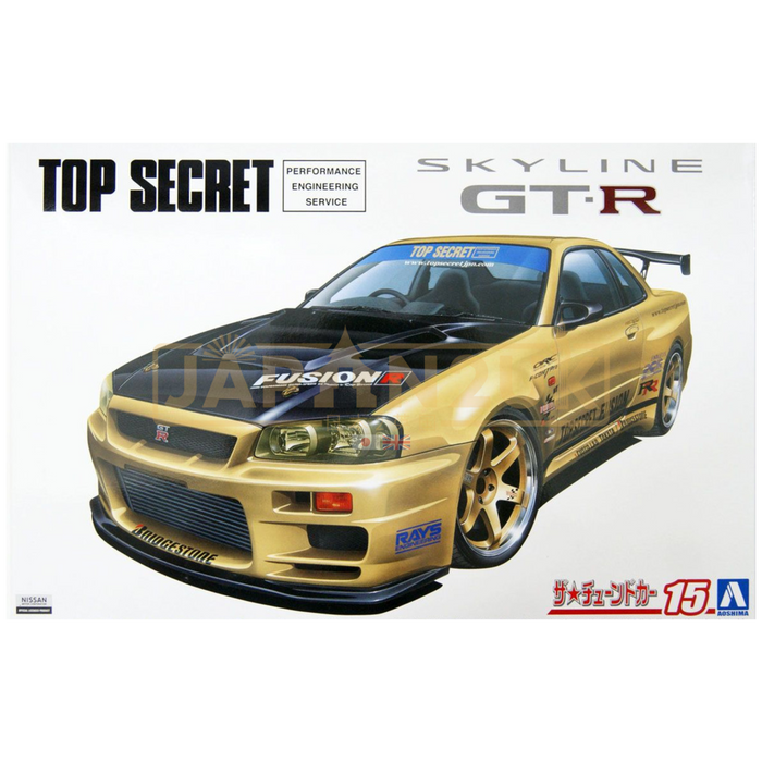 Aoshima - Skyline GT-R Top Secret 1/24 - Model Kit