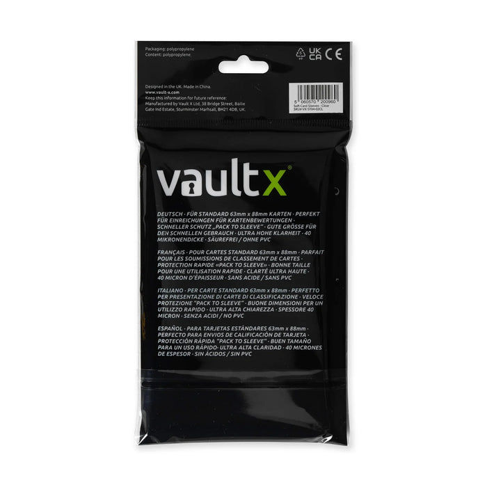 Vault X - Soft Card Sleeves x200