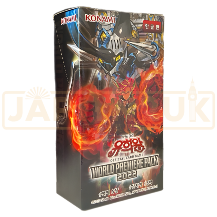 yugioh 2022 booster box Yu-Gi-Oh! World Premiere Pack 2022 WPP3-KR Korean Booster Box