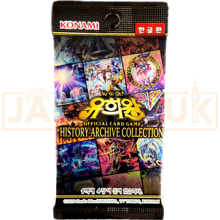 Yu-Gi-Oh! History Archive Collection HC01-KR Korean Booster Pack