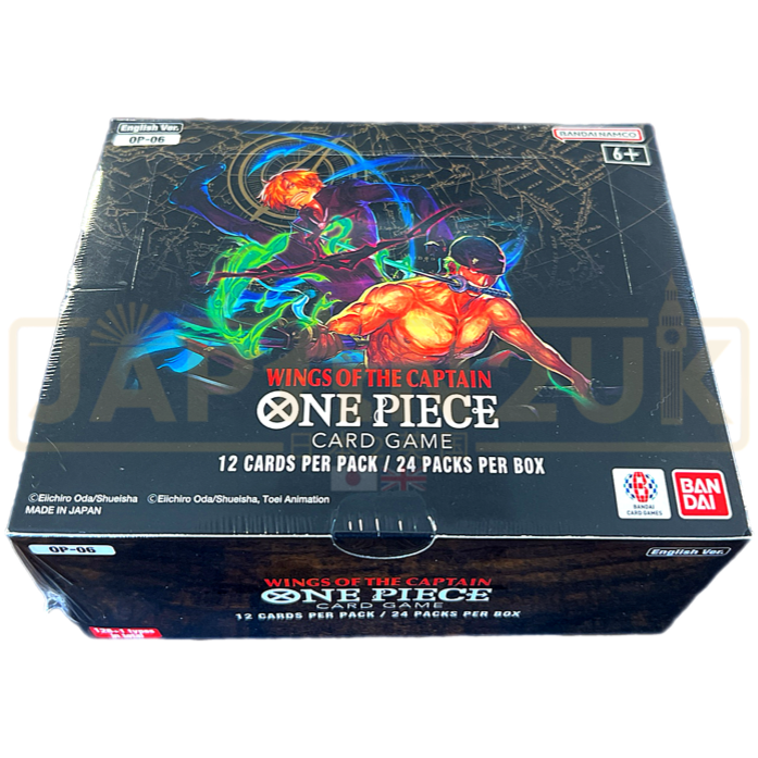 One Piece Wings of the Captain OP-06 English Booster Box Japan2UK One Piece Wings of the Captain OP-06 English Booster Box Japan2UK
