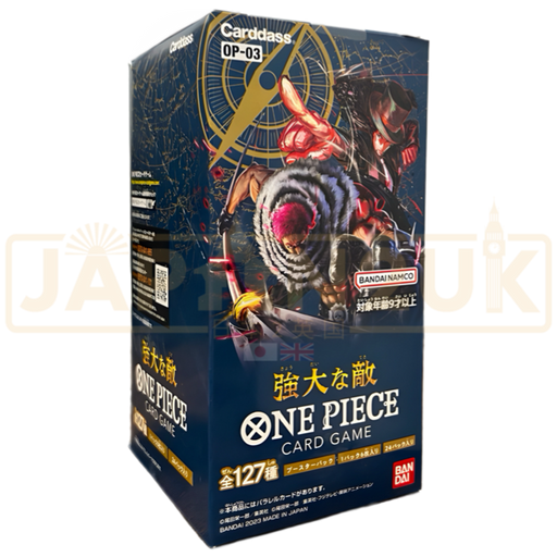 One Piece OP-03 Mighty Enemies Japanese Booster Box One Piece OP-03 Mighty Enemies Japanese Booster Box