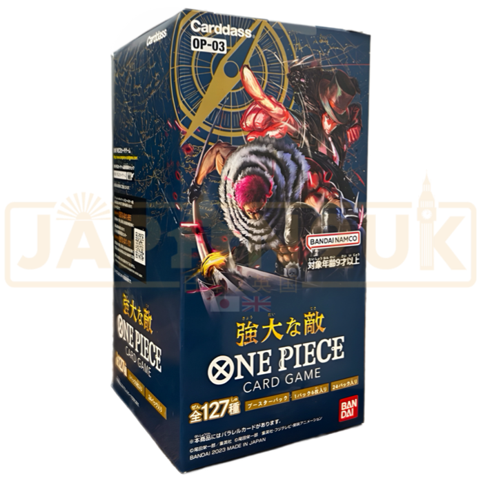 One Piece OP-03 Mighty Enemies Japanese Booster Box One Piece OP-03 Mighty Enemies Japanese Booster Box