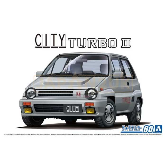 Aoshima - Honda City Turbo II 1/24 - Model Kit