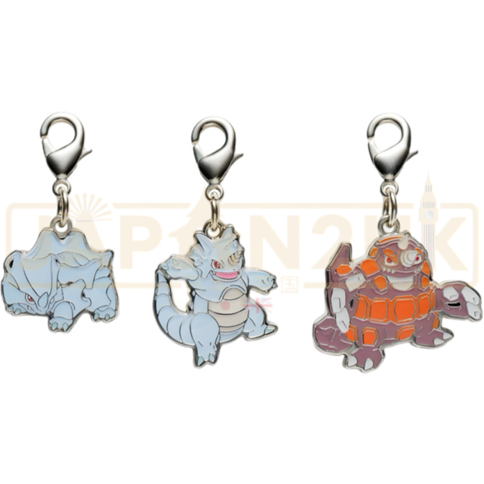 Pokemon Rhyperior Keychain Pokemon Center Japan - 0111 / 0112 / 0464 Rhyhorn, Rhydon & Rhyperior ...