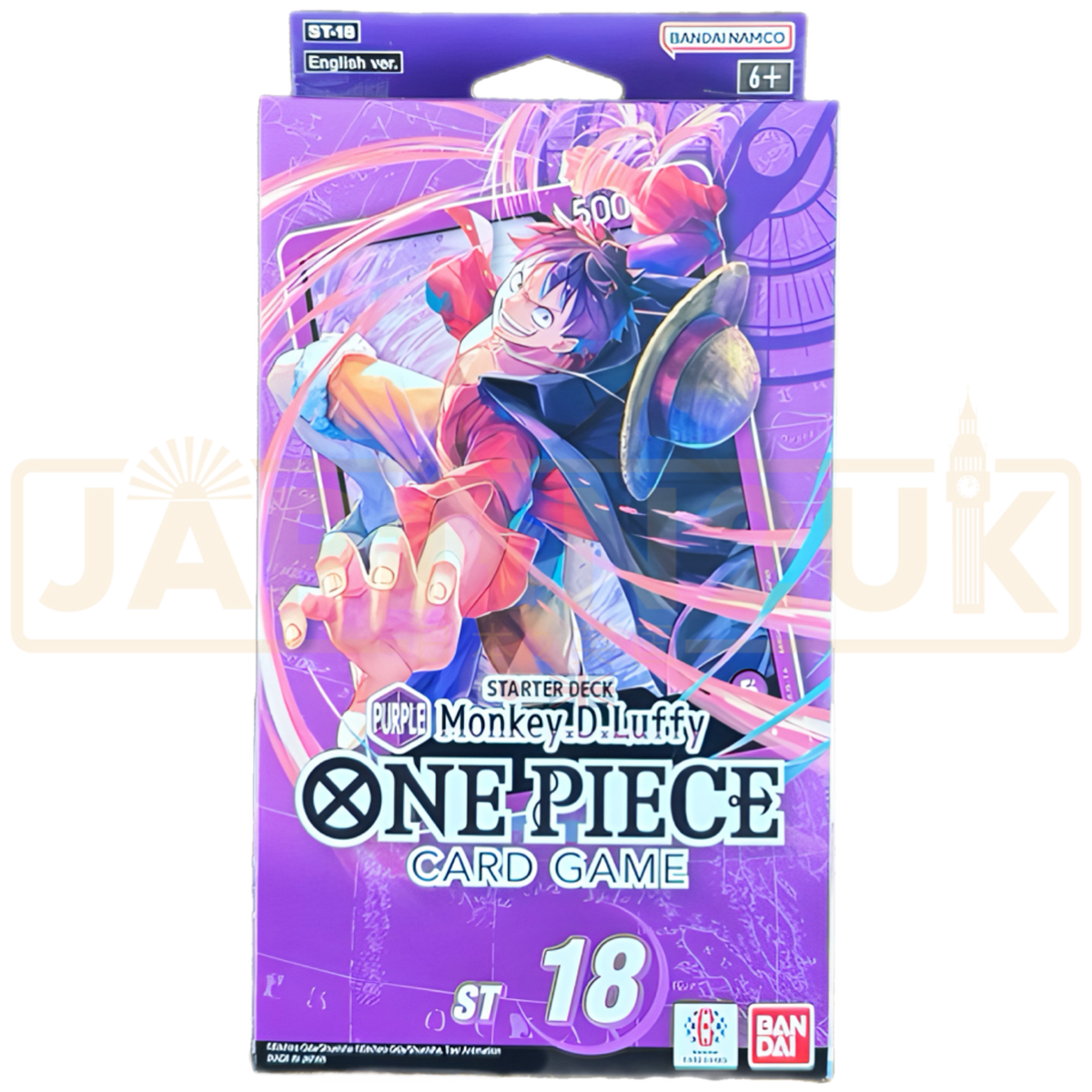 one piece card game st 18 One Piece ST-18 Purple Monkey.D.Luffy English Starter Deck — Japan2UK