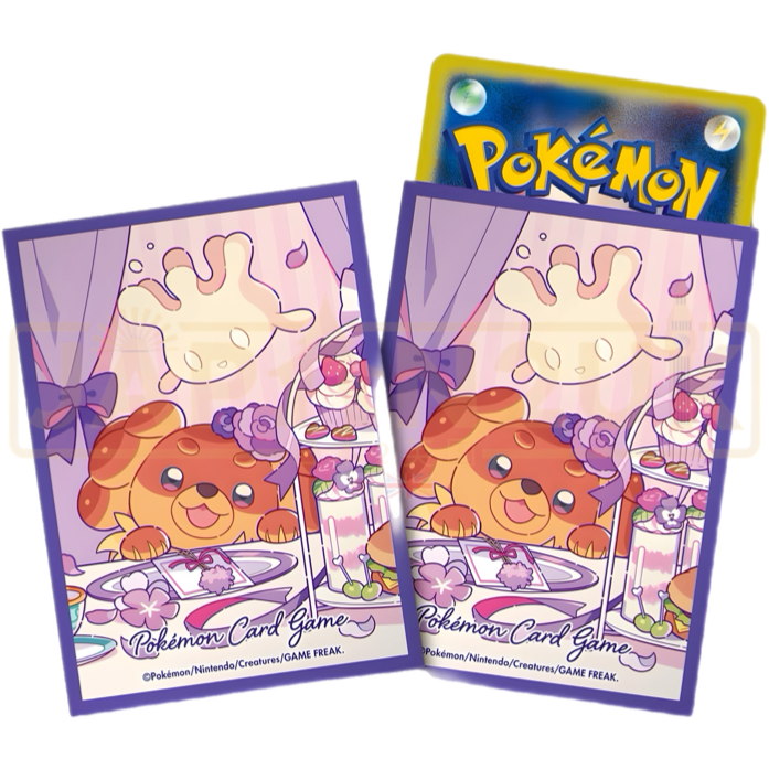 Espurr Meowth Glameow Sleeve Pokmon Feline Friends Card Sleeve  Japan  Pokmon Center Exclusive | Espurr, Meowth & More Pokemon Card Sleeves Japan