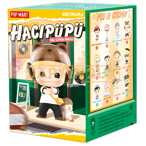 POP MART HACIPUPU - My little Hero Blind Box