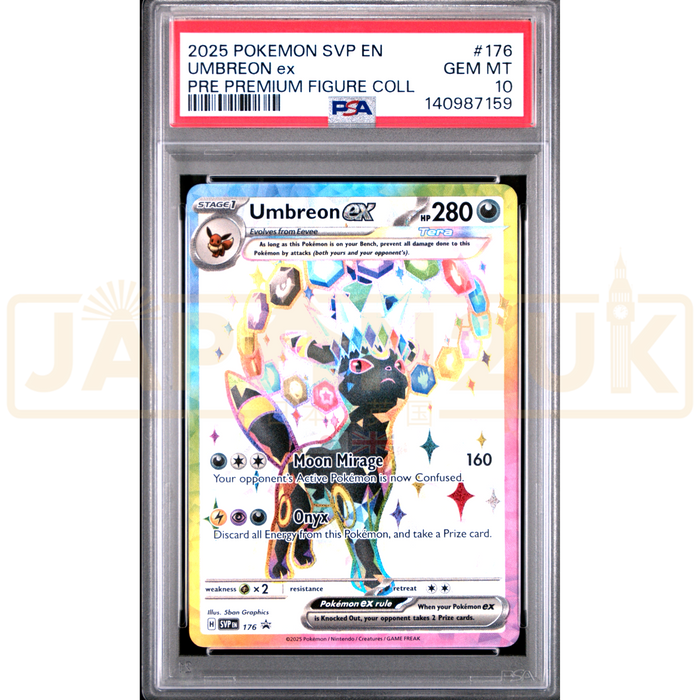 Pokemon Umbreon ex Holo Promo SVP EN 176 English Graded Card PSA 10 #140987159