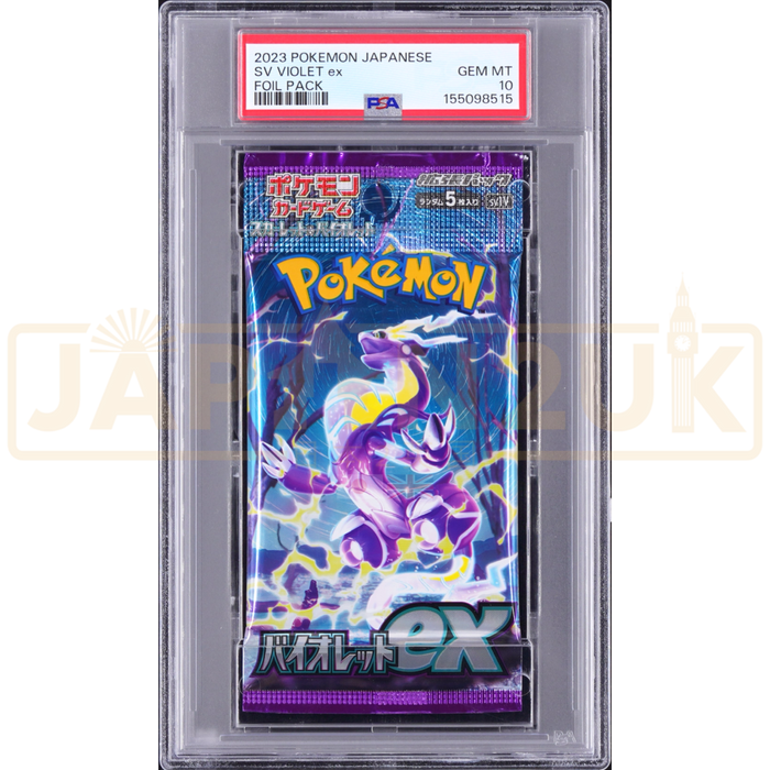 Pokemon Violet ex sv1V Japanese Graded Booster Pack PSA 10 #155098515