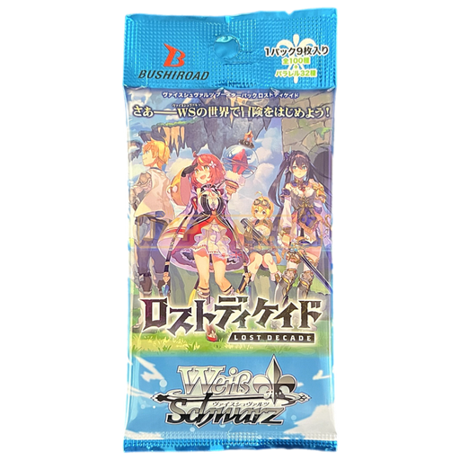 Weiss Schwarz Lost Decade Japanese Booster Pack
