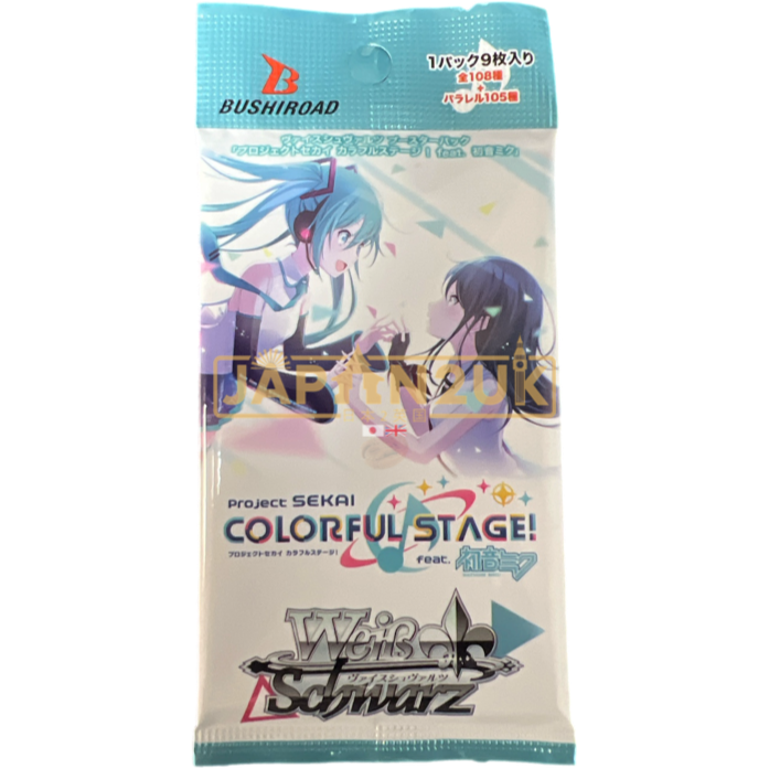 Weiss Schwarz Project Sekai Colourful Stage! feat. Hatsune Miku Japanese Booster Pack
