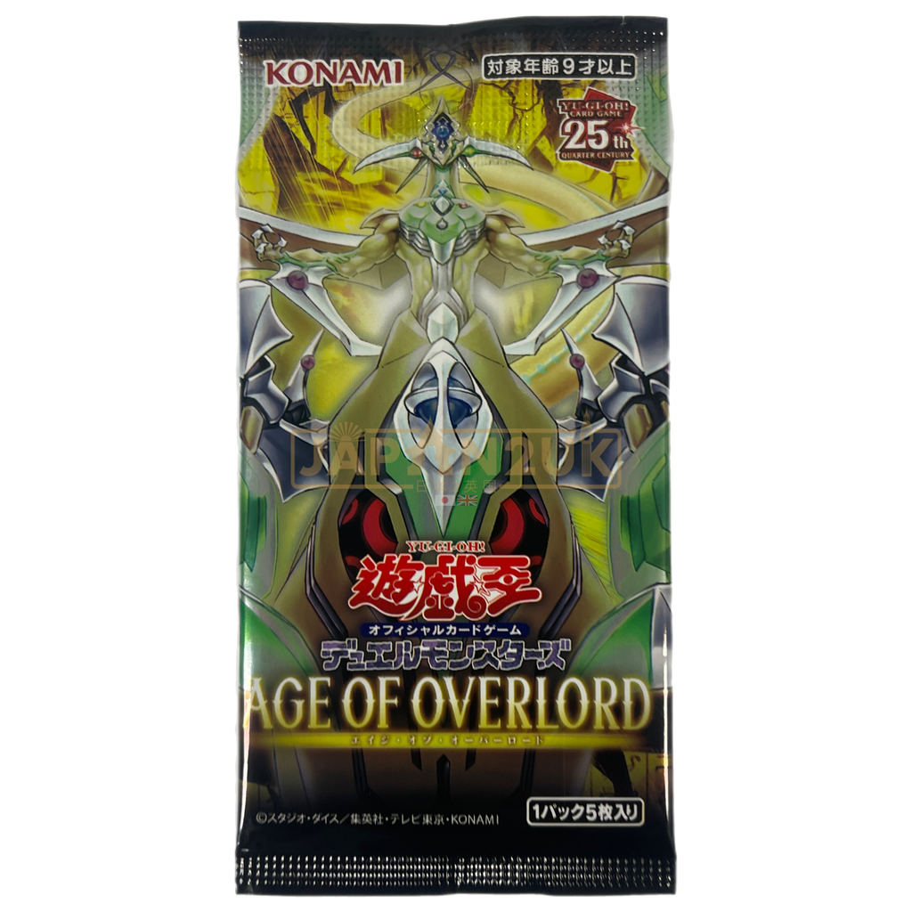 YuGiOh Booster Box Yu-Gi-Oh! Age Of Overlord Booster Box Korean Edition, 150 Cards, Factory Sealed (AGOV-KR) YuGiOh Booster Box Yu-Gi-Oh! Age Of Overlord Booster Box Korean Edition, 150 Cards, Factory Sealed (AGOV-KR)
