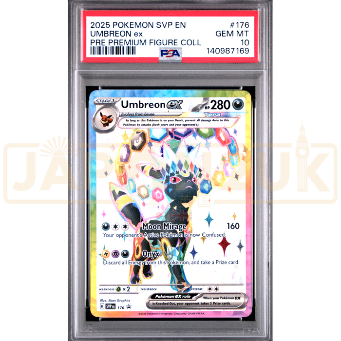 Pokemon Umbreon ex Holo Promo SVP EN 176 English Graded Card PSA 10 #140987169