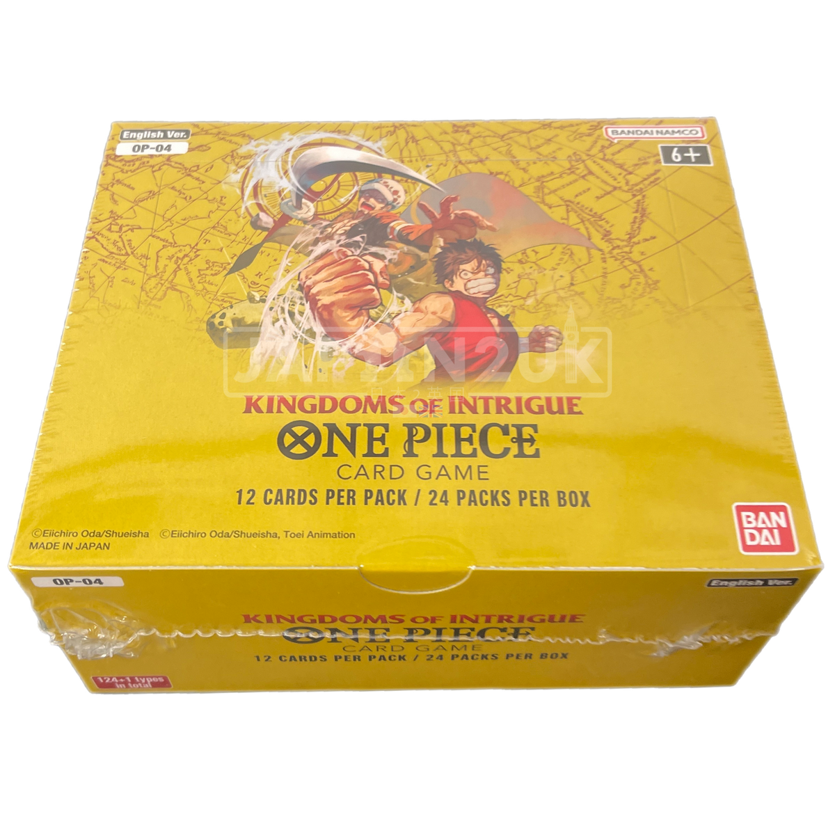 One Piece OP04 Booster Box  Kingdoms Of Intrigue  Factory Sealed Japanese  2023 One Piece Booster Box English