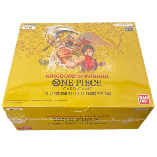 One Piece Kingdoms Of Intrigue OP-04 English Booster Box Japan2UK One Piece Kingdoms Of Intrigue OP-04 English Booster Box Japan2UK