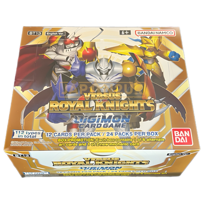 Digimon Versus Royal Knights BT13 English Booster Box Digimon Versus Royal Knights BT13 English Booster Box