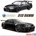 Aoshima Nissan Silvia PS13 Rasty 05947 1/24 Scale Model Kit
