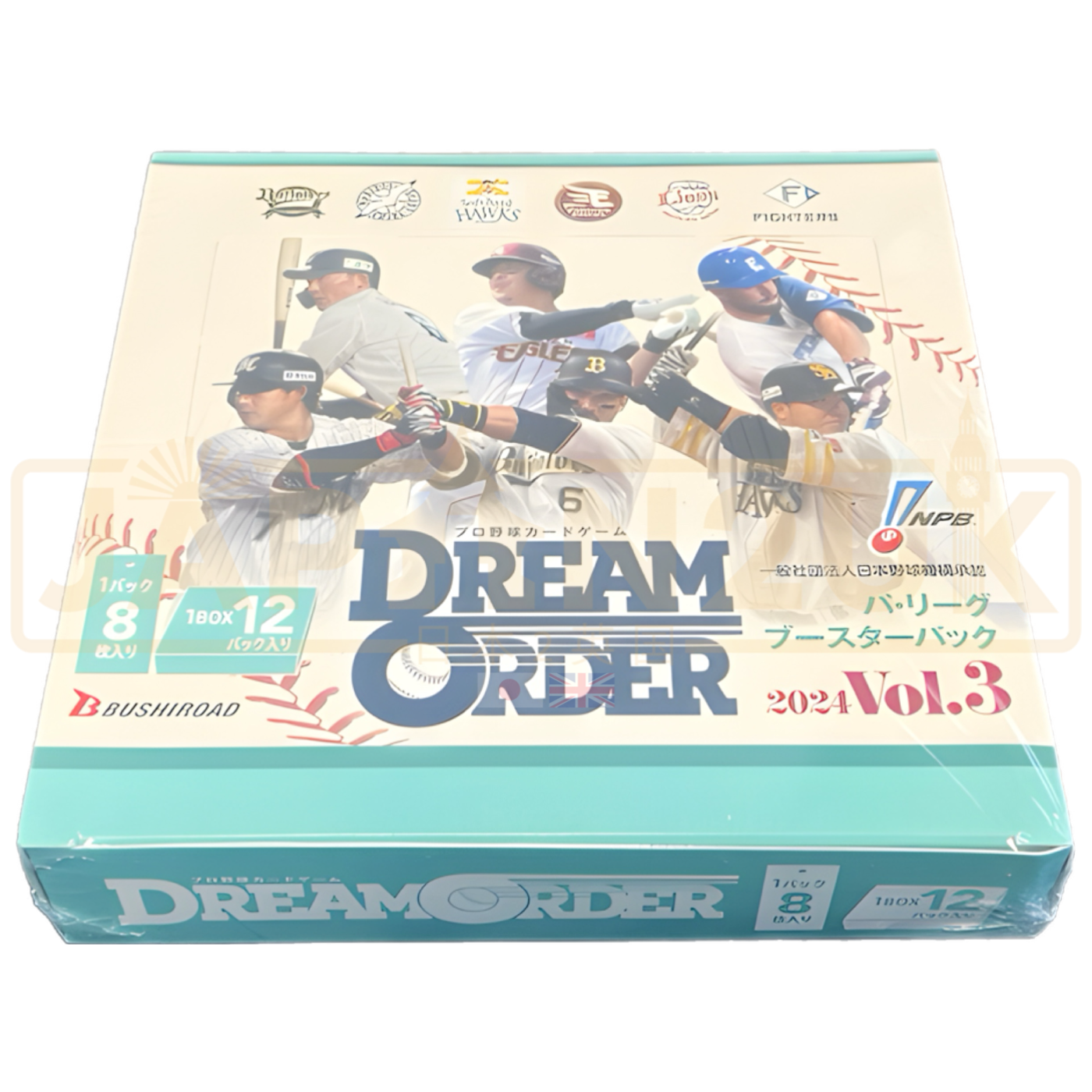 Dream Order Professional Baseball Card Game Pacific League 2024 Vol. 3