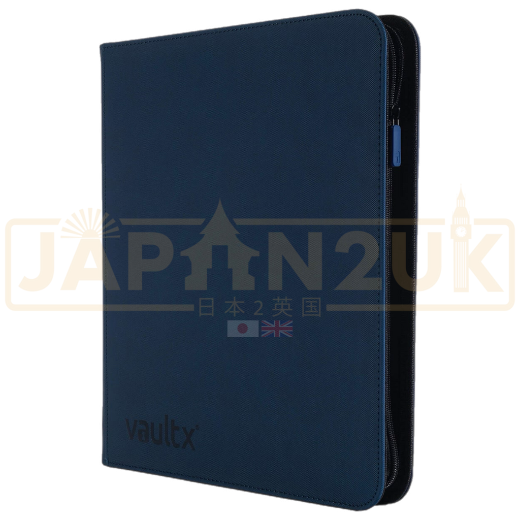 Vault X - 12-Pocket Exo-Tec® XL - Zip Binder - Royal Blue — Japan2UK
