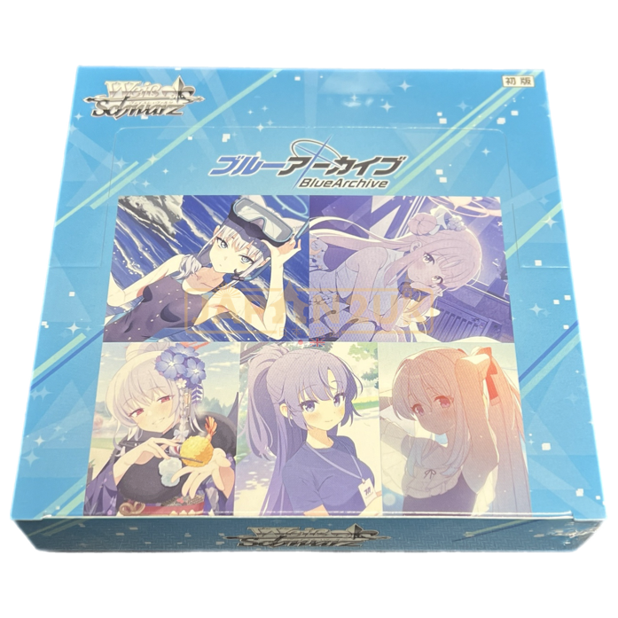 Weiss Schwarz Booster Pack Blue Archive Box Weiss Schwarz Booster Pack Blue Archive Box