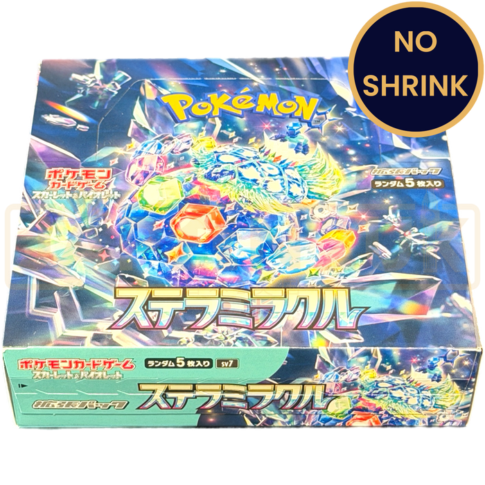 Pokemon Stellar Miracle sv7 No Shrink Japanese Booster Box