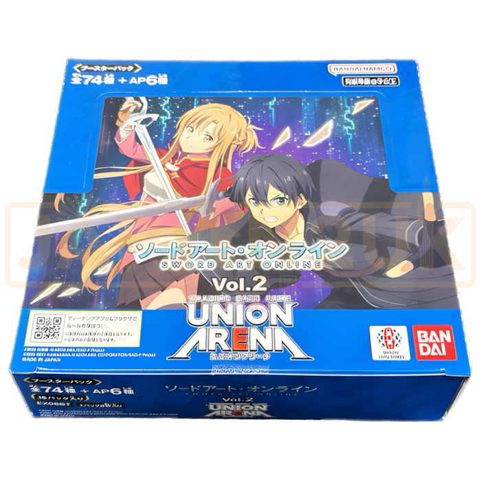 Union Arena TCG Sword Art Online Vol 2 Booster Box EX08BT Japanese Union Arena TCG Sword Art Online Vol 2 Booster Box EX08BT Japanese