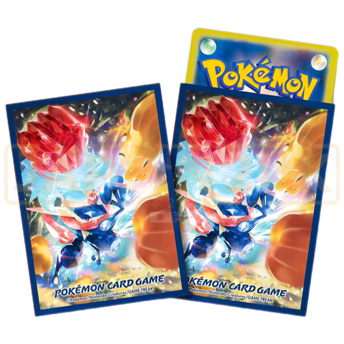 Pokemon Center Japan - Terastal Greninja Card Sleeves Pack Pokemon Center Japan - Terastal Greninja Card Sleeves Pack