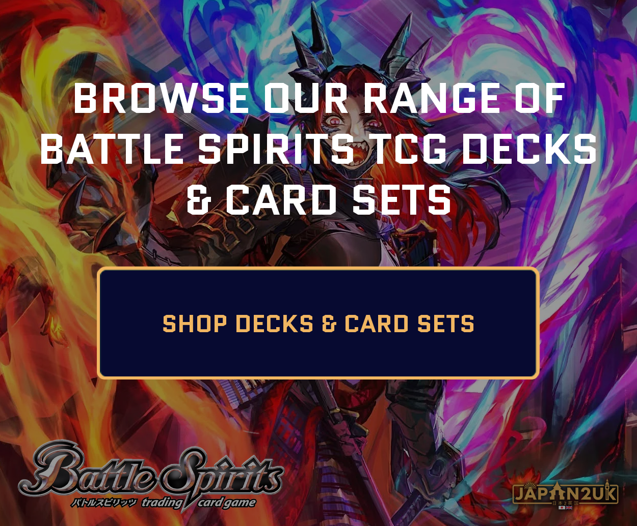 Battle Spirits Japanese Decks