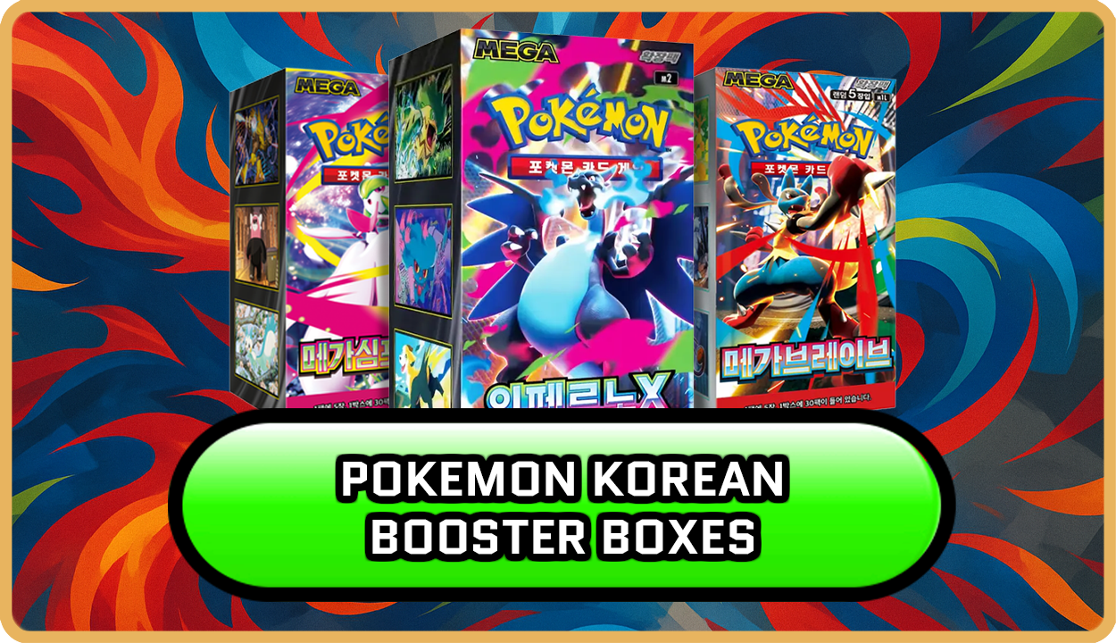 Pokemon Korean Booster Boxes