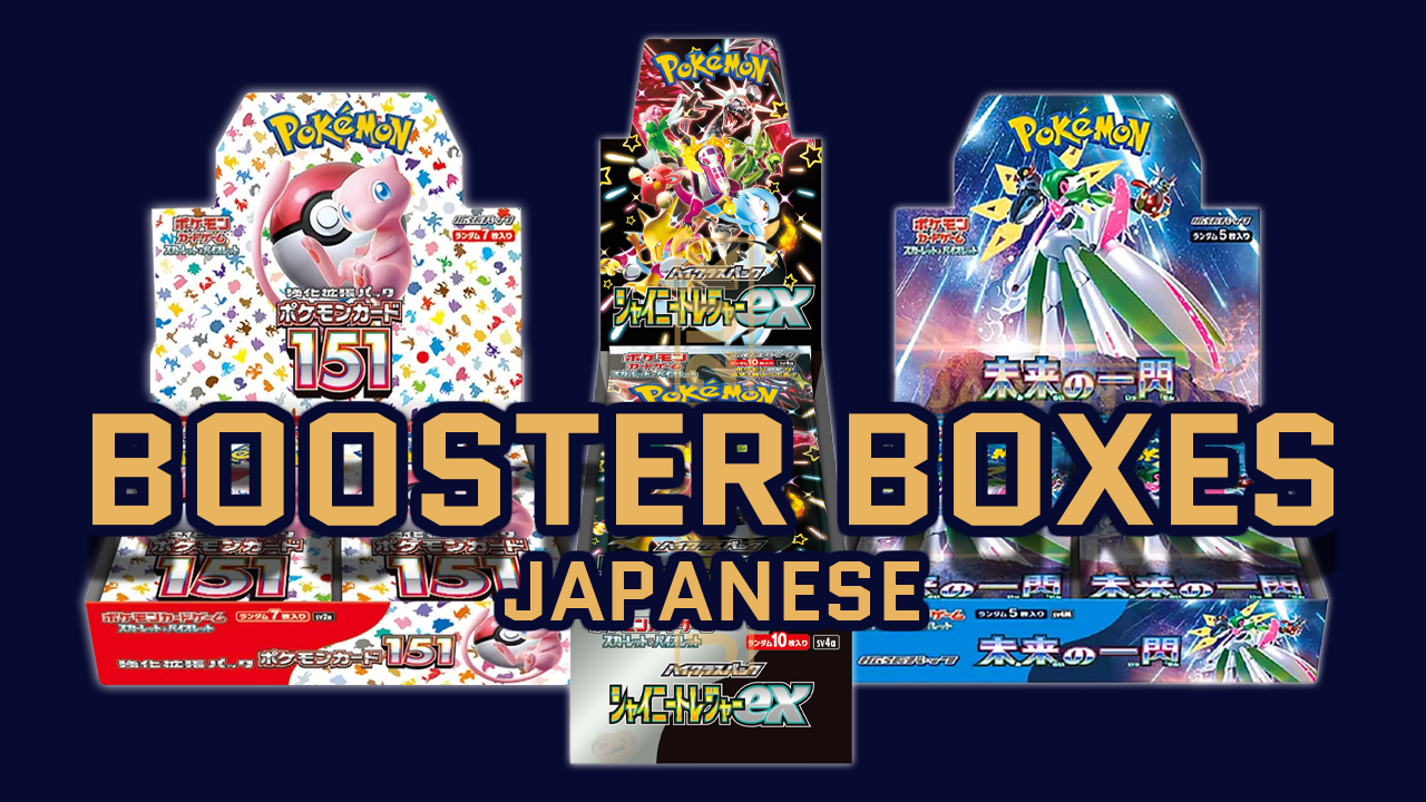 Pokemon Japanese Booster Boxes