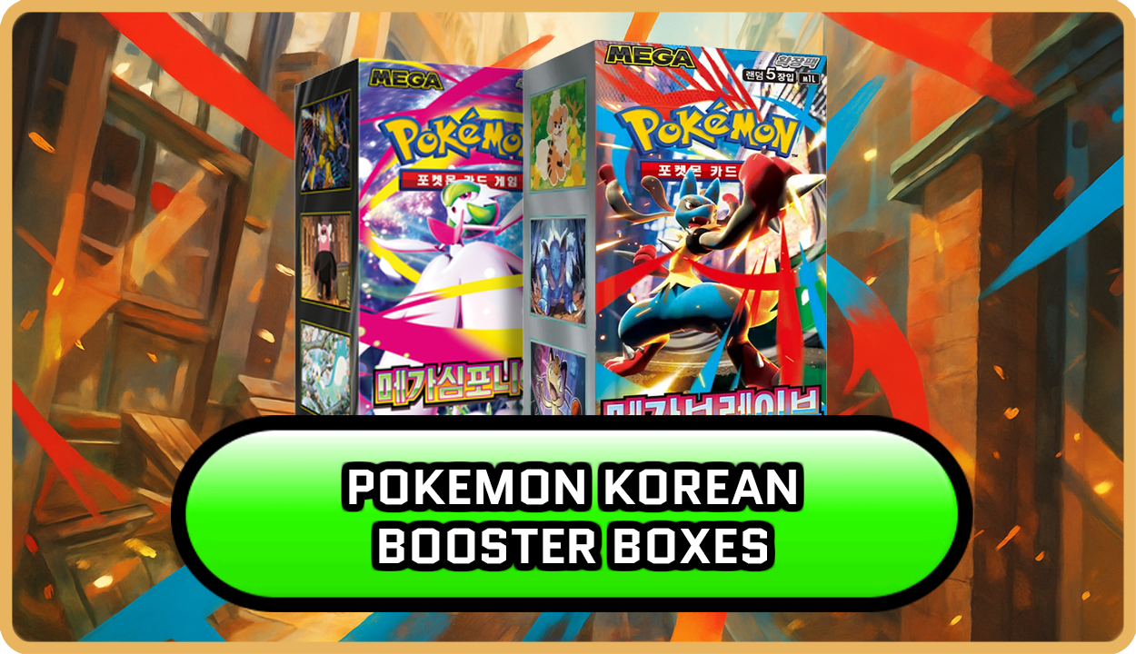 Pokemon Korean Booster Boxes