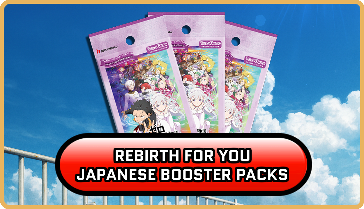 Rebirth For You Japanese Booster Packs