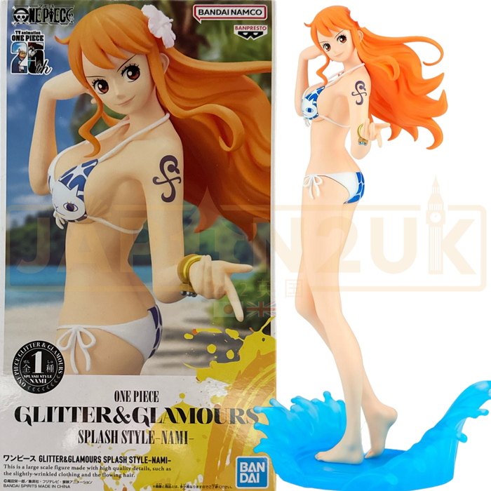Banpresto One Piece Glitter & Glamours Nami Splash Style Figure