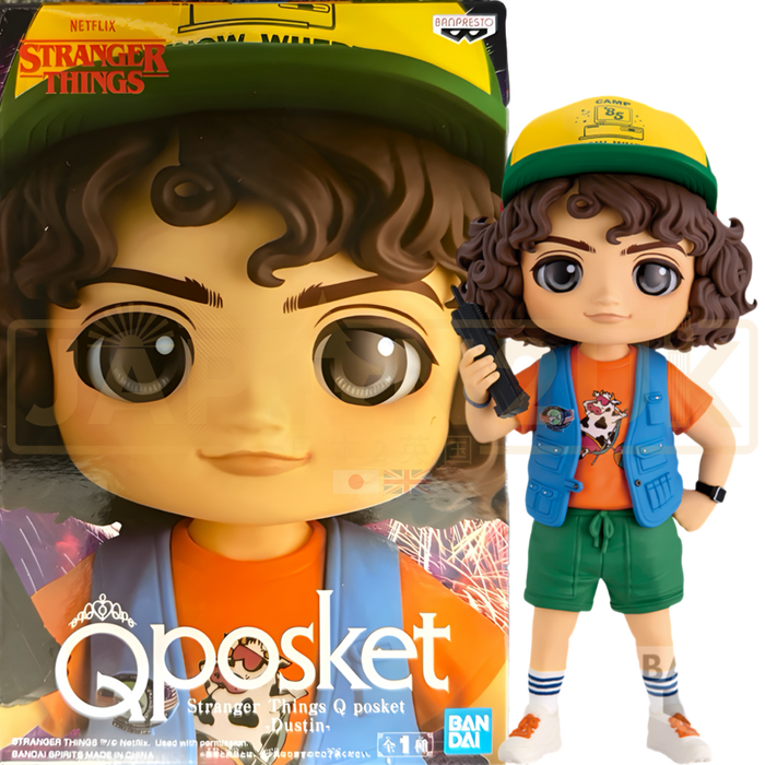 Banpresto Stranger Things Q Posket Dustin Figure — Japan2UK Banpresto Stranger Things Q Posket Dustin Figure — Japan2UK