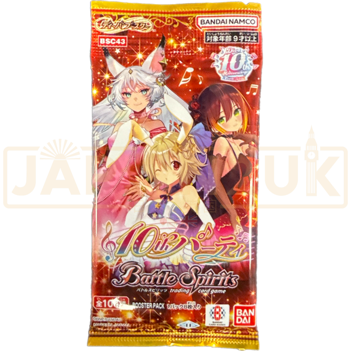 Battle Spirits Diva Booster 10th Party BSC43 Japanese Booster Pack