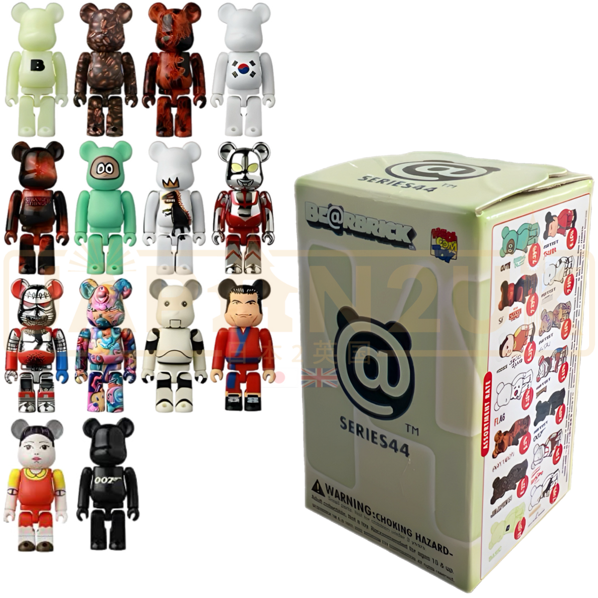 Be@rbrick - Series 44 Figure Random Blind Box — Japan2UK