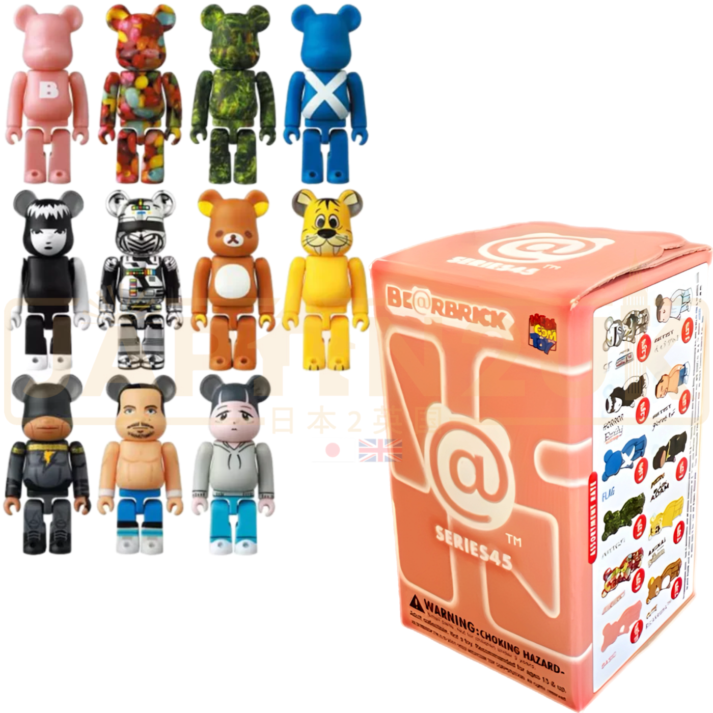 Be@rbrick - Series 45 Figure Random Blind Box — Japan2UK