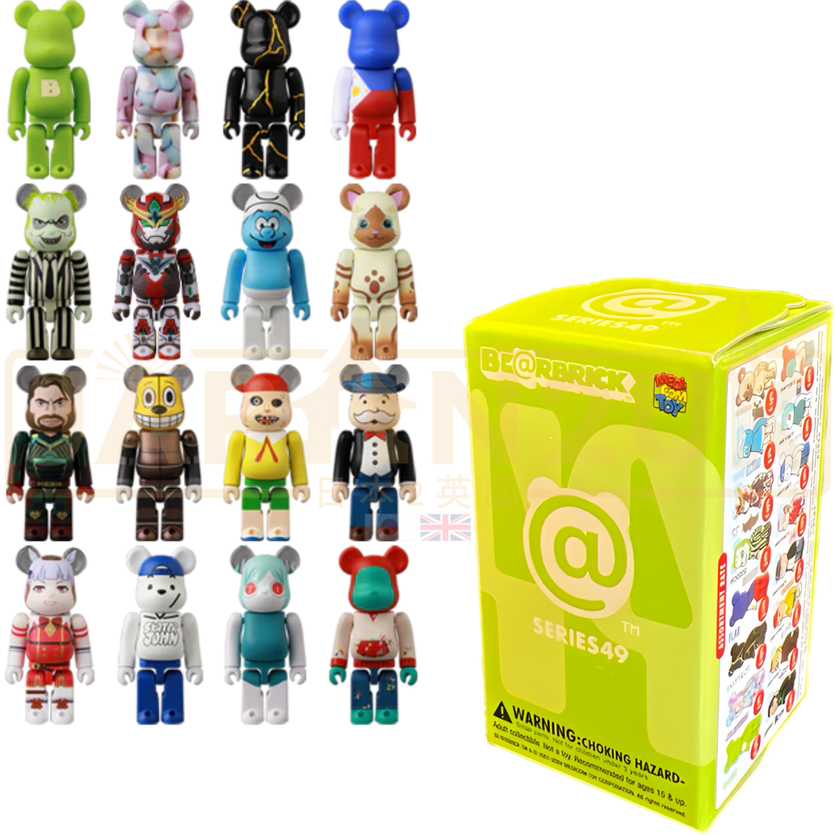 Be@rbrick - Series 49 Figure Random Blind Box — Japan2UK