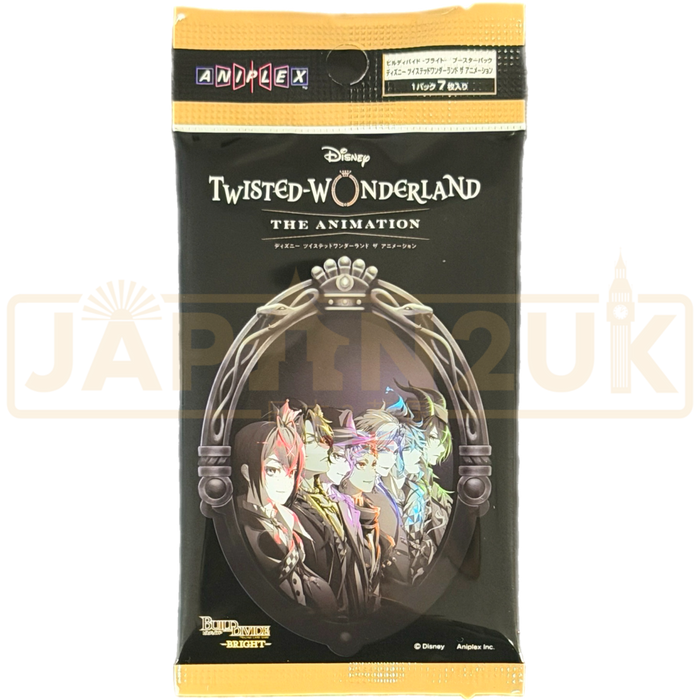 Build Divide Bright Disney Twisted Wonderland The Animation BB-TW-BT02 Japanese Booster Pack