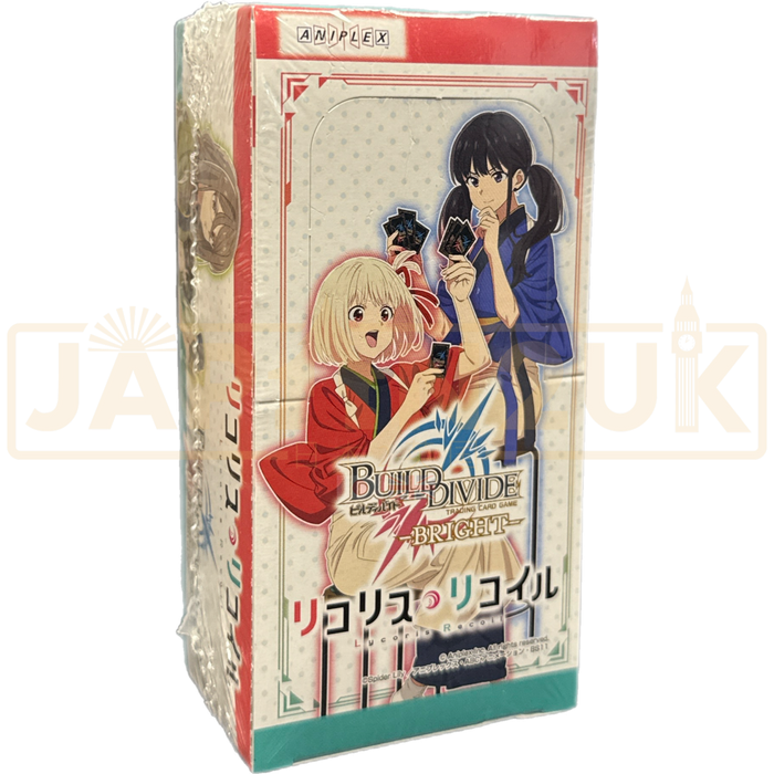 Build Divide Bright Lycoris Recoil BB-LR-BT01 Japanese Booster Box Japan2UK Build Divide Bright Lycoris Recoil BB-LR-BT01 Japanese Booster Box Japan2UK