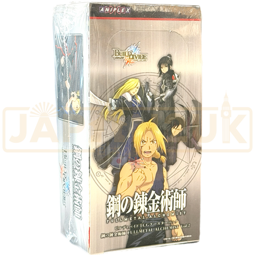 Build Divide Fullmetal Alchemist Vol. 2 BD-FA-TB2 Japanese Booster Box