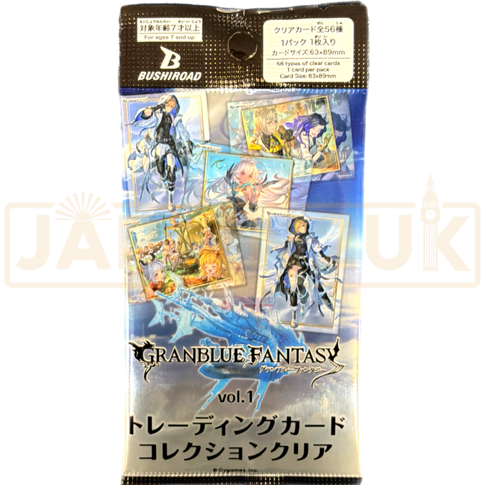 Bushiroad Clear Granblue Fantasy Vol. 1 Japanese Booster Pack