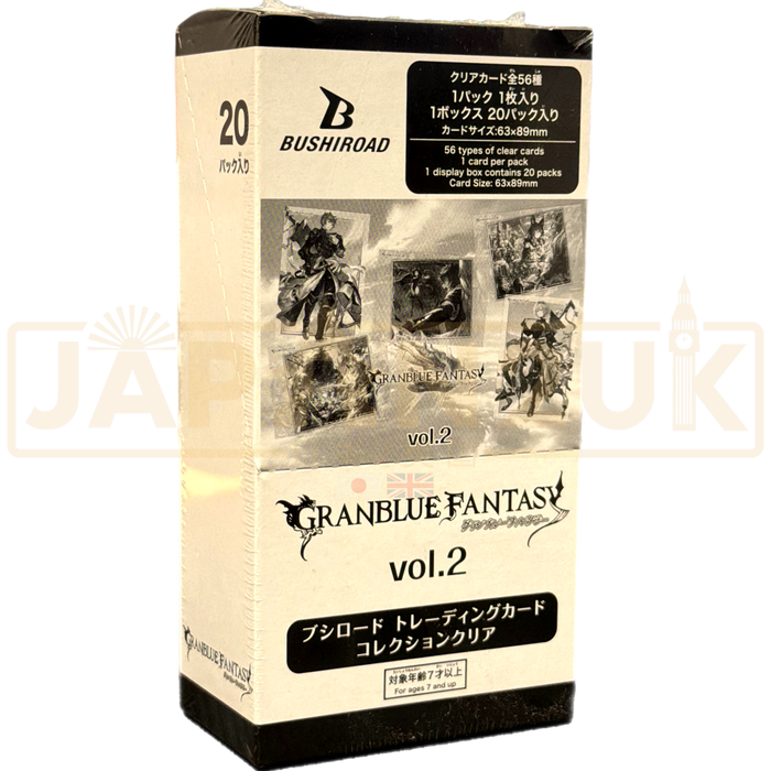 Bushiroad Clear Granblue Fantasy Vol. 2 Japanese Booster Box