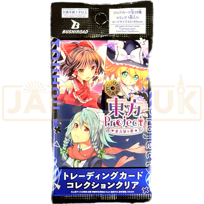 Bushiroad Clear Touhou Project Perfect Cherry Blossom Japanese Booster Pack