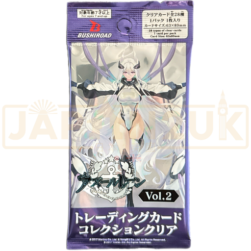 Bushiroad Trading Card Collection Clear Azur Lane Vol. 2 Japanese Booster Pack
