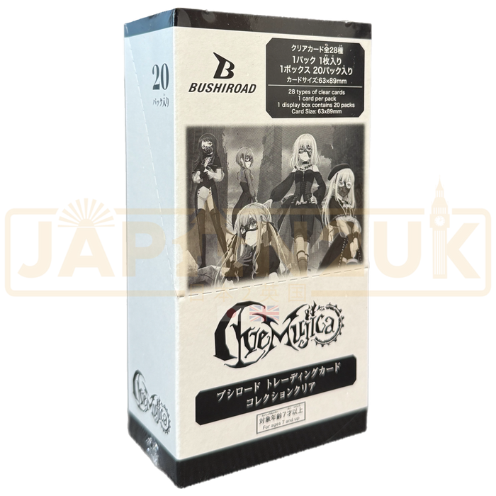 Bushiroad Trading Card Collection Clear BanG Dream! Ave Mujica Japanese Booster Box