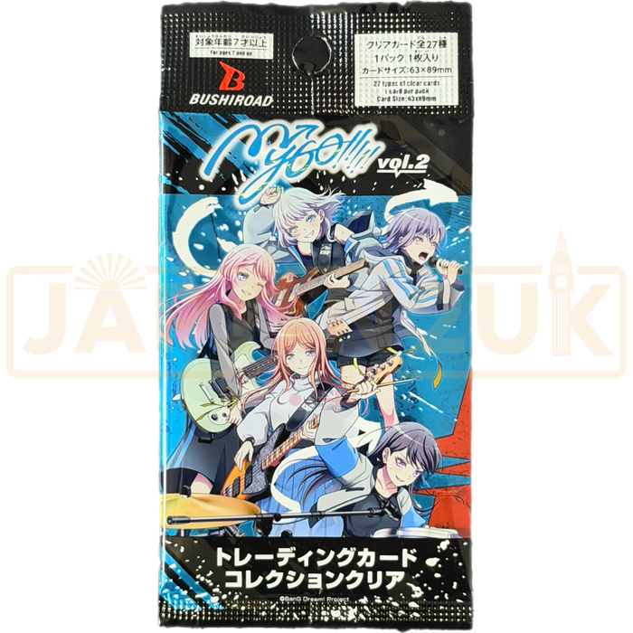 Bushiroad Trading Card Collection Clear BanG Dream! It's MyGO!!!!! Vol. 2 Japanese Booster Pack